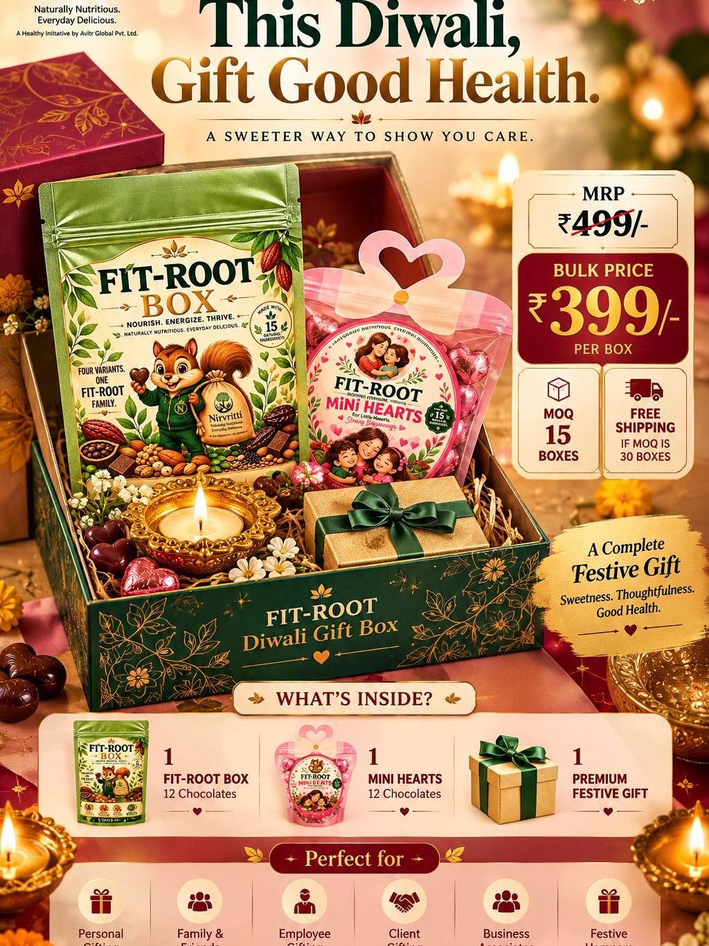 Fit-Root Diwali Gift Box poster